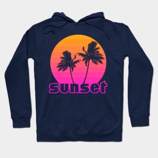 vintage sunset Hoodie